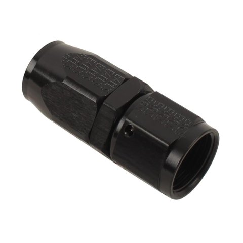Earl's Performance Swivel-Seal Hose Ends AT800108ERL Fitting, End, Swivel-Seal, Straight, -8 AN to Female -8 AN, Aluminum, Black, Each
