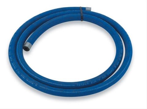 Earl's Performance Power Steering Hose 130006ERL Hose, Steering, Braided Nylon, Blue, -6 AN, By the Foot