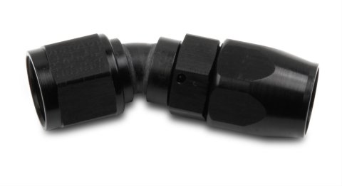 Earl's Performance Swivel-Seal Hose Ends AT803110ERL End, Swivel-Seal, 30 Degree, -10 AN Female Threads, Aluminum, Black Anodized, Each