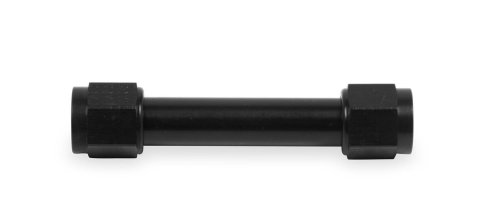 Earl's Performance Couplers AT915364LERL Fitting, Coupler, Union, AN to AN, Straight, Aluminum, Black Anodized, -6 AN, -6 AN, Each