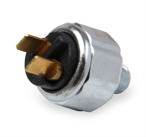 Earl's Performance Brake Light Switches 100186ERL Switch, Type, Fluid Pressure Activation, Momentary, Spade Terminal Type, Steel, Natural, Each