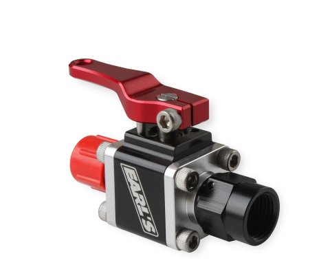 Earl's Performance UltraPro Ball Valves 230708ERL Valve, -8 AN Male to -8 AN Female, Aluminum, Anodized, Each