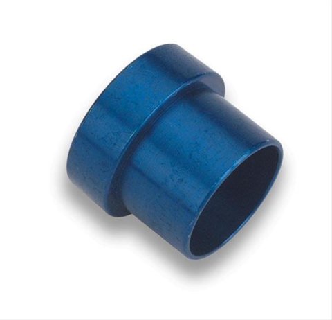 Earl's Performance Sleeves 581903ERL Fitting, Tube Sleeve, -3 AN, Aluminum, Blue Anodized, Pair