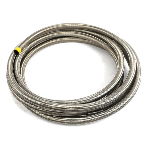 Earl's Performance Auto-Flex Hose -10 AN 20 ft. 320010ERL Hose, Auto-Flex, Braided Stainless Steel, AN, Length, Each