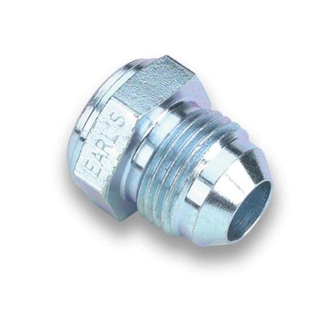 Earl's Performance Weld Fittings 967110ERL Fitting, Bung, Weld-In, Male 10 AN, Steel, Each
