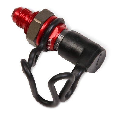 Earl's Performance Staubli SPT Ball Locking Dry Break Couplings JKV282206ERL Quick Disconnect Fittings, Couplings, Male, Straight, 9/16 in.-18 Male Threads Adapter, -6 AN Hose End, Cap, Each