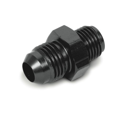 Earl's Performance AN to Inverted Flare Adapter Fittings AT991946ERL Fitting, Adapter, Flare, Straight, Aluminum, Black Anodized, -6 AN, 1/2-20 in. Flare, Each