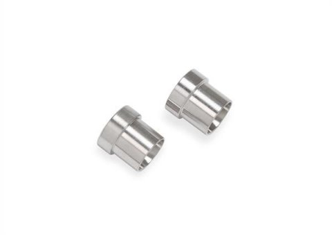 Earl's Performance Sleeves SS581904ERL Fittings, Tube Sleeves, -4 AN, Stainless Steel, Natural, Pair