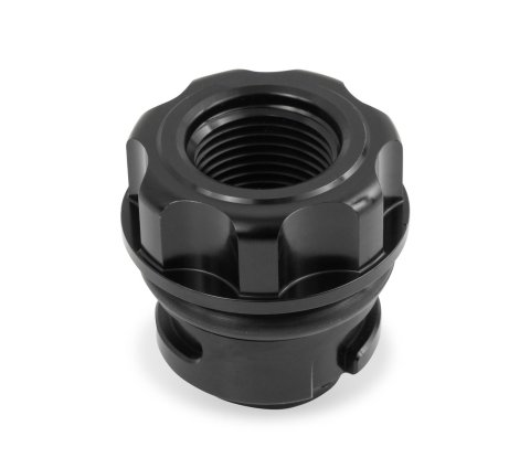 Earl's Performance Vented Oil Fill Caps 3434122ERL Cap, Twist-In, Billet Aluminum, Black, -10 AN, LS, Gen-V, Coyote, Each