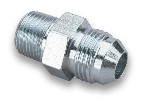 Earl's Performance AN to NPT Adapter Fittings 961644ERL Fitting, Adapter, NPT, Straight, Steel, Zinc, -4 AN, 1/4 in. NPT, Each