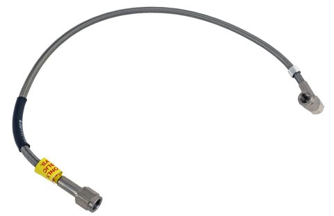 Earl's Performance Speed-Flex Brake Lines 63011719ERL Line, Speed-Flex, Braided Stainless Steel, 19 in., -3 AN 90 Degree Female, -3 AN Straight Female, Each