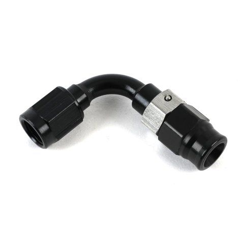 Earl's Performance Speed-Seal Hose Ends AT609233ERL End, Speed-Seal, 90 degree, Aluminum, -3 AN, for Use with Speed Flex Smooth Bore PTFE Only, Each