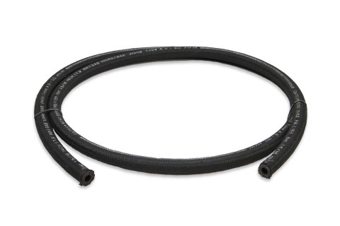 Earl's Performance Power Steering Hose -6 AN 6 ft. 150606ERL Hose, High-pressure, Steel/Fabric, AN, Black, Length, Each