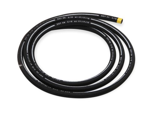 Earl's Performance Power Steering Hose 150006ERL Hose, Steering, Braided Nylon, Black, -6 AN, By the Foot
