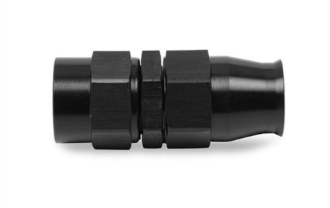 Earl's Performance UltraPro Hose Ends 620116ERL Ends, UltraPro, Reusable Swivel, Straight, -16 AN Size, Aluminum, Black Anodized, Each
