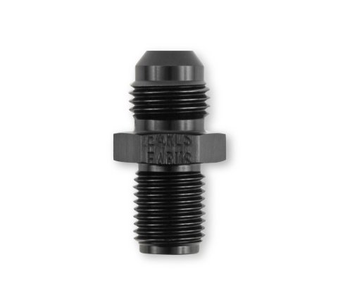 Earl's Performance AN to Inverted Flare Adapter Fittings AT991950LERL Fitting, Adapter, Flare, Straight, Aluminum, Black Anodized, -6 AN, 11/16-18 in. Flare, Each