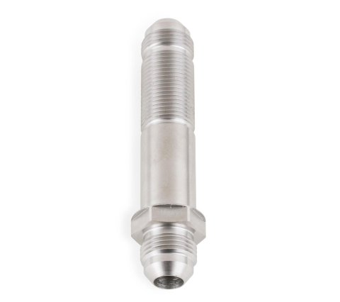 Earl's Performance Bulkhead Adapter Fittings SS983508ERL Fitting, Union, Straight, -8 AN, 4.032 in. Length, Through Frame Style, Stainless Steel, Each
