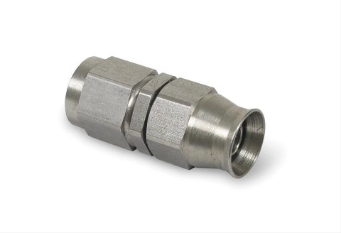 Earl's Performance Speed-Seal Hose Ends 600194ERL Fitting, End, Speed-Seal, Straight, -4 AN to Female -4 AN, Stainless Steel, Natural, Each