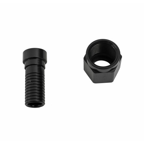 Earl's Performance Ultra-Flex 650 Hose Ends 670106ERL Fitting, End, 650, Straight, -6 AN to Female -6 AN, Aluminum, Clear Anodized, Each