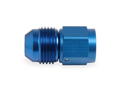 Earl's Performance Reducers 9893810ERL Fitting, Reducer, AN to AN, Straight, Aluminum, Blue Anodized, -10 AN, -8 AN, Each