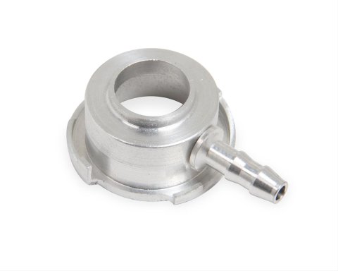Earl's Performance Radiator Filler Necks 166015ERL Water Neck, Style, Aluminum, Natural, Weld-On, 1.50 in. Cap Opening, 1/4 in. Hose Barb, Each