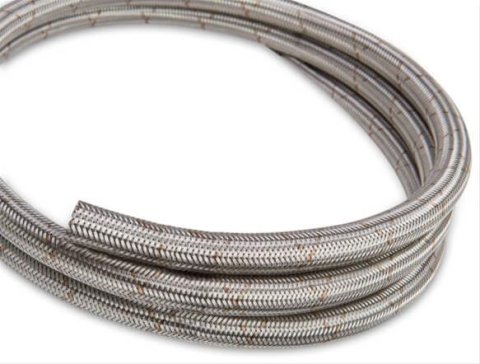 Earl's Performance Ultra-Flex 660 Hose -16 AN 10 ft. 661016ERL Hose, Ultra-Flex, Stainless Steel Braided, Natural, AN, Length, Each
