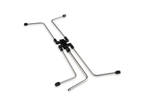 Earl's Performance LS Steam Vent Kits LS0036ERL Engine Tube Kit, Four Corner, Stainless Steel Tubing, Aluminum, Black Anodized, Chevrolet, Small Block LS, Kit
