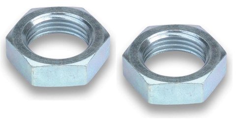 Earl's Performance Bulkhead Nuts 502403ERL Fittings, Nut, -3 AN, Steel, Zinc Plated, Pair