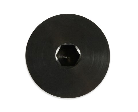 Earl's Performance Plugs AT981316ERL Plug Fittings, Plugs, -16 AN O-ring, Male Threads, Aluminum, Black Anodized, Internal Allen Head, Each
