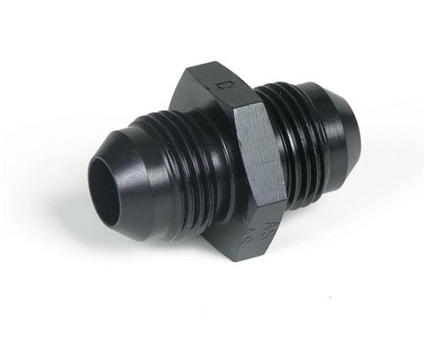 Earl's Performance Couplers AT981510ERL Fitting, Adapter, AN to AN, Straight, Aluminum, Black Anodized, -10 AN, -10 AN, Each