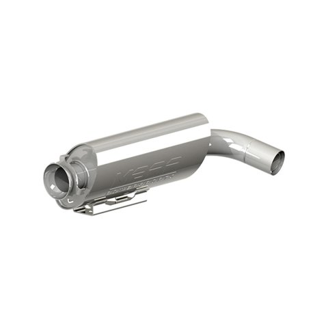 MBRP Sport Series Slip-On 304 Stainless Steel Inch Muffler AT-9708SP Mufflers, Series., Slip-On, Round, Steel, Arctic Cat, Each