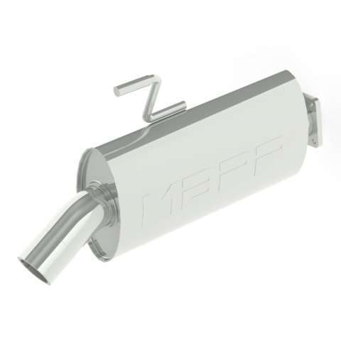 MBRP Sport Slip-On Mufflers AT-9301SP Mufflers, Series, Slip-On, Oval, Stainless Steel, Kawasaki, Each