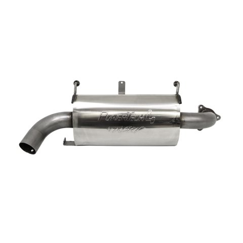 MBRP Sport Series Slip-On 304 Stainless Steel Inch Muffler AT-9518SP Mufflers, Series, Slip-On, Oval, Steel, Polaris, Each