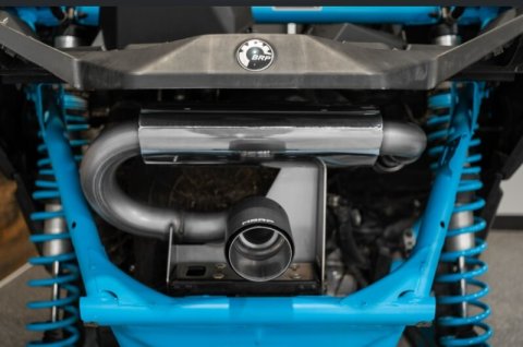 MBRP Sport Series Exhaust Systems AT-9208FS System, Series, Full System, Turbo-back, Single, Stainless Steel, Polished, Carbon Fiber/Polished Tip, CAN-AM, Kit