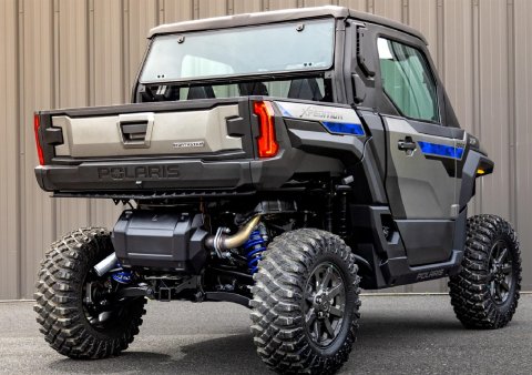 MBRP Performance Exhaust Systems AT-9539PT System Kit, 5" Single Slip-on, Series, 2024-2025 Polaris Xpedition