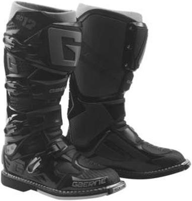 Gaerne SG12 Boots 2174-071-10.5 Riding Boots, BOOT BLK 10.5