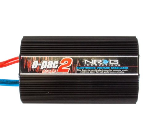NRG EPAC2 Electronic Voltage Stabilizers EPAC-200BK Stabilizer- black