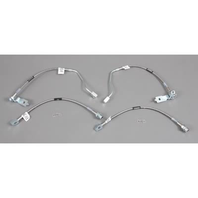 Russell Street Legal Brake Line Kits for 1996-1998 MUSTANG - 693400 Lines, Legal, Braided Stainless Steel, Ford, Kit
