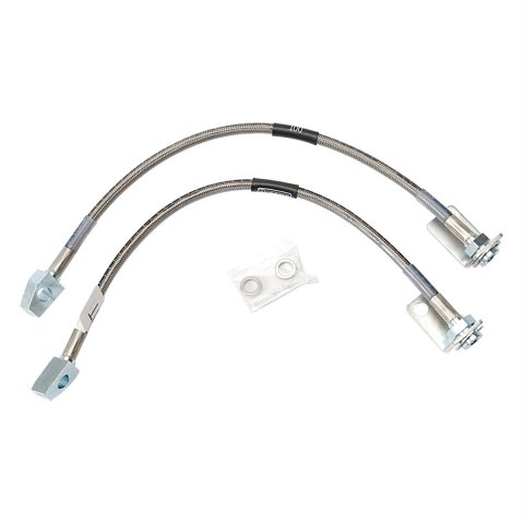 Russell Street Legal Brake Line Kits for 1971-1973 MUSTANG - 693160 Lines, Legal, Braided Stainless Steel, Ford, Kit