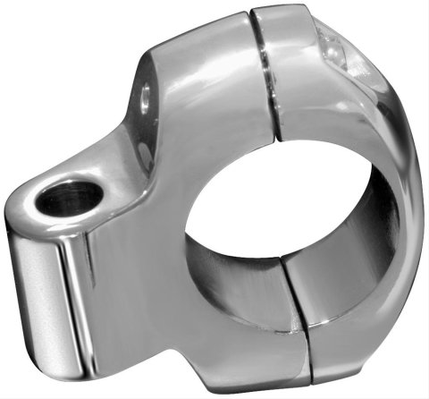 Kuryakyn Accessory Mounts and Clamps 1468 Mobile Device Clamp, Steel, Chrome, Hardware Included, 1.250 in. Diameter Mounting Hole, Each
