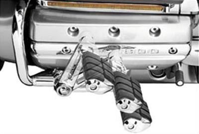 Kuryakyn Ergo II Cruise Pegs 4056 Pegs, Steel, Chrome, Hardware Included, Pair