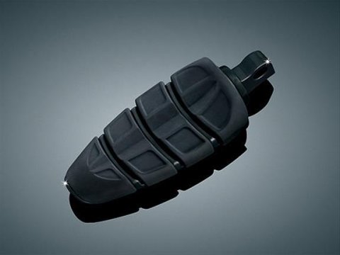 Kuryakyn Kinetic Foot Pegs 4317 Pegs, Kinetic, Steel, Black, Harley-Davidson®, Pair