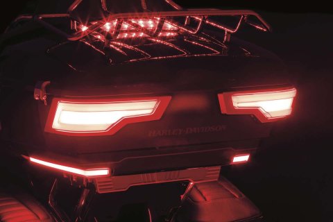 Kuryakyn LED Accent Lights 505741 Lighting & Instrument Tracer Tour-Pak TRACER TOUR PAK REAR LITES RED