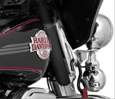 Kuryakyn Custom Tie-Down Brackets 928 Bracket, Teardrop, Steel, Chrome, Harley-Davidson®, Pair