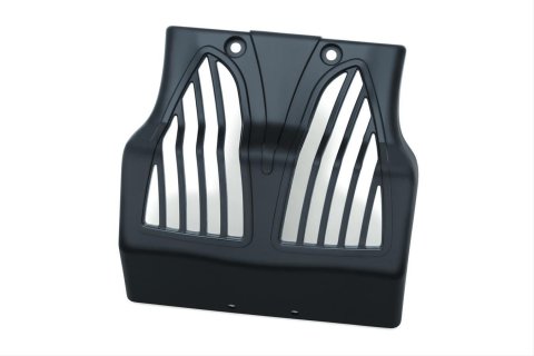 Kuryakyn Chin Fairing Accents 5663 Exterior Trim Accent, Fairing, Plastic, Black, Indian, Each