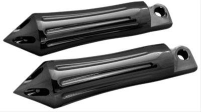 Kuryakyn Foot Peg Mounts 8016 Mounts, Front, Steel, Chrome, Pair