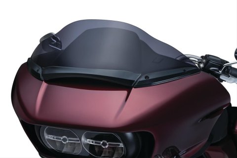 Kuryakyn Windshield Trim Strips 2635 Strips, Center Trim, Black, ABS Plastic, Harley-Davidson®, Each