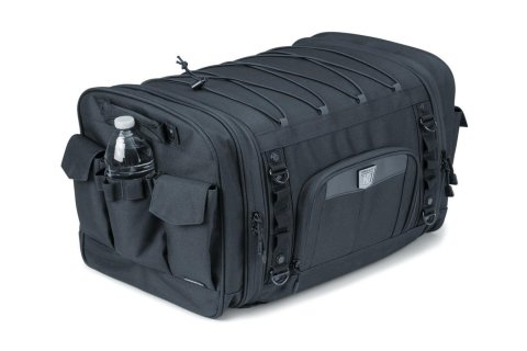Kuryakyn Momentum Drifter Bags 5283 Bags, Momentum, 1,200 Denier, Black, Universal, Each