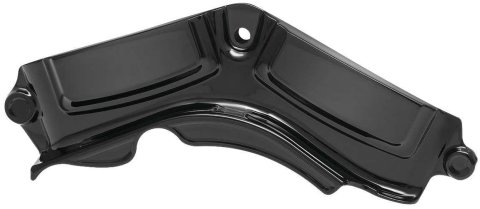 Kuryakyn Precision Cylinder Base Covers 6453 Engine Case Cover, Cover, Aluminum, Gloss Black, Harley-Davidson®, Kit