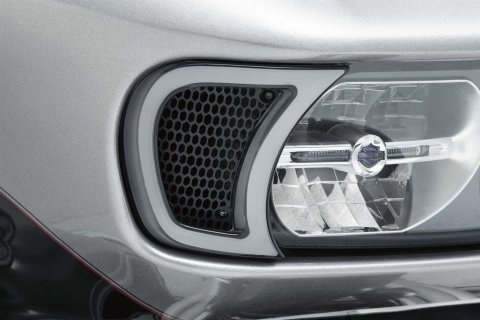 Kuryakyn LED Accent Lights 506593 Lighting & Instrument Tracer Headlight Vent Accents TRACER HDLGT VENT ACCNTS/RDGLD